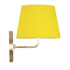 Arandela New Cobre De Cupula Tradicional Amarelo