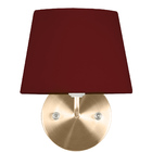 Arandela New Cobre De Cupula Tradicional Vermelho