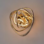 Arandela Ninho Dourado Led Bella Iluminação Wd018 St1289