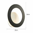 Arandela Nordecor Kote Gr 12w Led Bivolt Branco E Preto 3000k