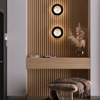 Arandela Nordecor Kote Gr 12w Led Bivolt Branco E Preto 3000k