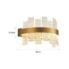 Arandela Nordecor Lowy 12w Led Bivolt Dourado Brilho 2765