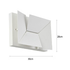 Arandela Nordecor Lozo Duo 4w Led Bivolt Branco 3000k Luz Ama