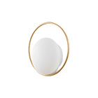 Arandela Nordecor Niza 6w Led Bivolt Dourado Fosco