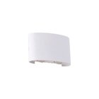 Arandela Nordecor Ranne 12w Led Bivolt Branco 3000k Luz Amare