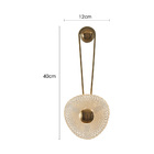 Arandela Nordecor Riva 5w Led Bivolt Ouro Champagne