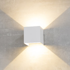 Arandela Nordecor Vona 6w Led Bivolt Branco 3000k Luz Amarela