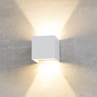 Arandela Nordecor Vona 6w Led Bivolt Branco 3000k Luz Amarela