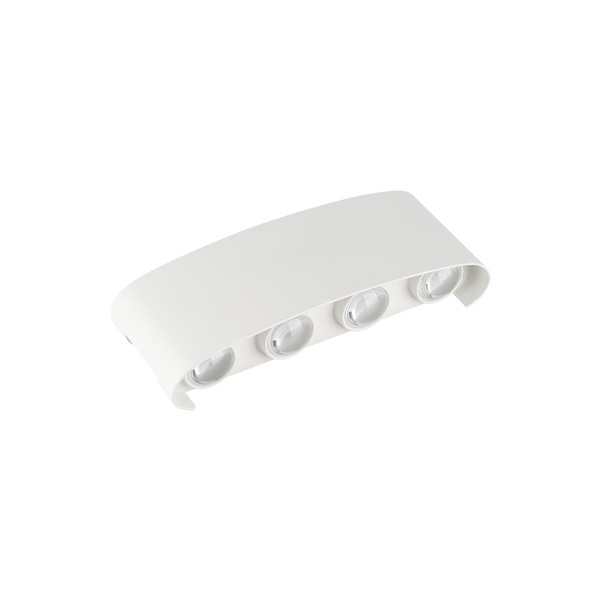 Arandela Nordecor Yori 4 8w Led Bivolt Branco 3000k Luz Amare