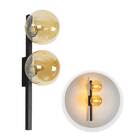 Arandela Orbit Preto Arh1535chpt Studioluce + 2 Led G9 Bq St2