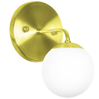 Arandela Orby Bolinha Dourado