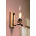 Arandela Oxford Madelustre Castanho