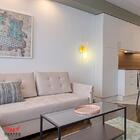 Arandela Para Salas E Quartos Elipse Tipo Luna Dourada Com Gl