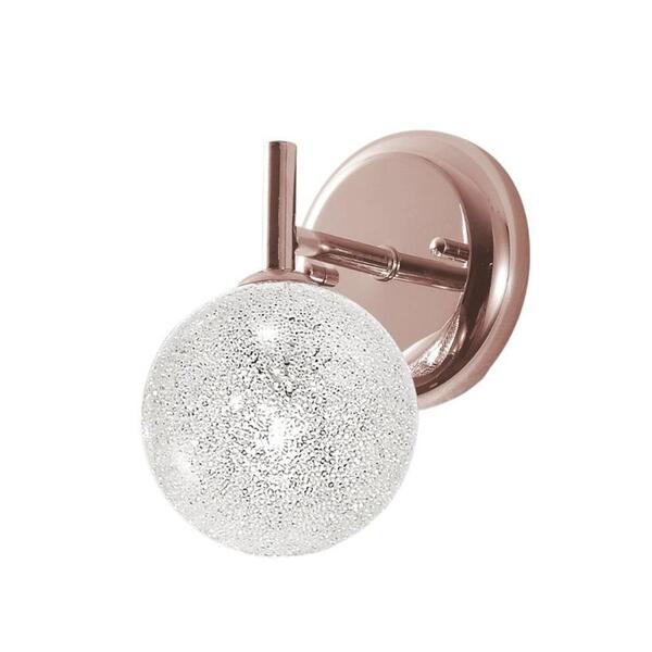 Arandela Parede Atomy De Vidro Metal 1xg9 25w Ar1261