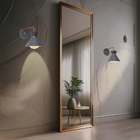 Arandela Parede Berlin 15cm Cinza C/ Cobre + Led G95 Retrô