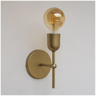 Arandela Parede Cabeceira Quarto E Lavabo Champagne Fosco