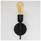 Arandela Parede Cabeceira Quarto E Lavabo Preto