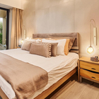 Arandela Parede Globo Vidro Duplo Âmbar Retangular Champagne