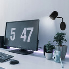 Arandela Parede Luminária Spot Articulado Escritório Preto