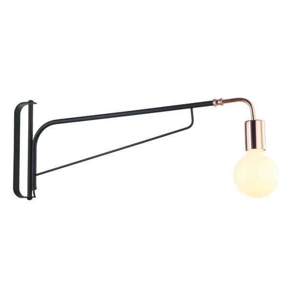 Arandela Parede Metal 1xe27 40w 62,3x4x25 Cobre Ar1248