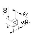 Arandela Parede Portara Preta 127v 6w 2700k Sn10140pt