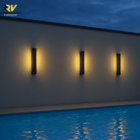 Arandela Parede Side Luz Indireta Uso Externo 100cm 20w Ip65