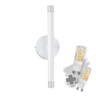 Arandela Parede Slim Billy Branca Com 2 Led G9 5w