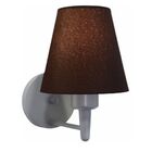 Arandela Parede Vivare Md-2004 Cinza Cúpula Em Tecido - Bivol