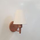 Arandela Parede Vivare Md-2004 Cobre Cúpula Em Tecido - Bivol