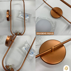 Arandela Pendulo 777/1 Cobre-fosco