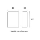 Arandela Pequena Mince 20456011 Germany Branco