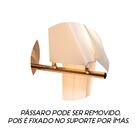 Arandela Perch Bird Pássaro Origami Rose Gold Led 6w St1760