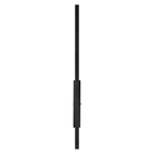 Arandela Perfil Slim Luz Indireta 60cm 10w 3000k Preto