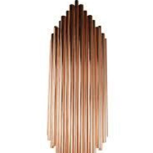 Arandela Pipe Metal Ouro Rosê Com Led Integrado Soquete 2 Xg9