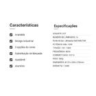 Arandela Pixar Cinza Opus Para 1 Lâmpada E27 Para Salas E Qua