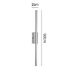 Arandela Plafon Bella Tec Dourado 60x2cm 10w 3000k 620lm Gd01