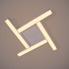 Arandela Plafon Fit Led 16,8w 31x31cm Aluminio Branco St1283