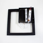 Arandela Plafon Fit Led 25w 28x28cm 3000k Aluminio Preto St12