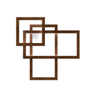 Arandela/plafon Frame Retangular 64w