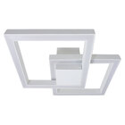 Arandela Plafon Led 50w 41x41cm Luz Direta ou Indireta branco