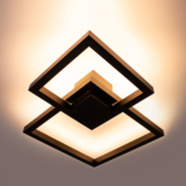 Arandela Plafon Led 58w 53  x 53 cm Luz Direta ou Indireta Pr