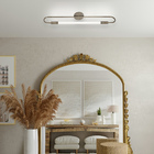 Arandela Plafon Parede Teto Sabre Tubular Quarto Bronze T8