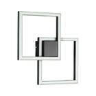 Arandela Plafon Tec Preto Led 45w 3000k Bella Gdd010 St2479