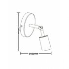 Arandela Pointer 60w - Taschibra - Preto