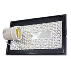 Arandela Policarbonato Maresia Grande 29cm Branca + Led 12w B