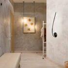 Arandela Polux 11w 60cm Preto Gmh