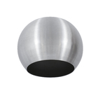 Arandela Prata Metal Boll Inspire