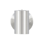 Arandela Prata Metal Tubular Inspire