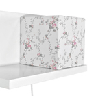 Arandela Prateleira Branca Cubinho Rosa Quarto Bebê Infantil