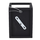 Arandela de Parede Preta Alumínio Aramada Pantoja&Carmona